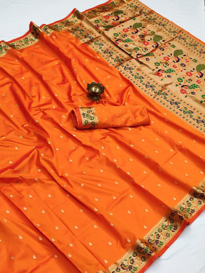 Meera 71 Latest Designer Festive Wear Banarasi Silk Saree Collection